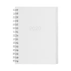 [MUJI無印良品]聚丙烯封面立式記事本/2019年12月開始/透明.A6