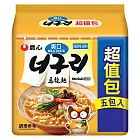【農心】爽口海鮮味烏龍麵(超值包)5入