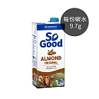 [澳洲 SO GOOD] 原味杏仁奶 (1L) (全素)