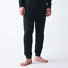 [MUJI無印良品]男棉混裏毛長褲M黑色