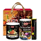 《紅布朗》黑芝麻純杏仁禮盒．限量加贈304不鏽鋼攪拌棒(超商取貨)