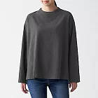 [MUJI無印良品]女氂牛毛混棉套衫XS-S墨灰