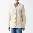 [MUJI無印良品]氂牛毛混羊毛雙面織外套粉米M-L