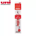 (3支1包)UNI-BALL ONE鋼珠筆筆芯UMR-05S_ 0.5紅