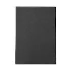 [MUJI無印良品]上質紙易開筆記本(橫線)/80張.B6.黑