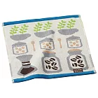 【日本丸真】PorukkaPattern葡萄牙製北歐插畫創意洗臉巾 (咖啡豆)