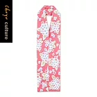 【網路/直營門市限定】珠友 SC-10086 台灣花布飲料杯提袋/減塑行動環保杯套/手提飲料袋/酒精瓶提袋/便利商店飲料袋 03粉底繡球花