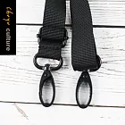 珠友 SN-00022 可調式肩背帶/腰帶/尼龍背帶/斜背帶(M) 黑(M)