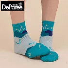 蒂巴蕾 socks..守護collection-太陽與花 揚藍色