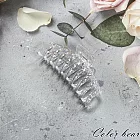 【卡樂熊】簡約亮面爪子造型髮夾/抓夾(五色)- 香檳色