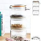 【KILNER】可堆疊式密封儲存罐3入套組
