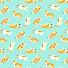 日本Pikka Pikka世界最細纖維毛孔潔淨布/限量聯名hopnbounce_柯基犬