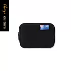 珠友 100K防震拉鍊收納袋/萬用包/文具包/3C收納 01黑