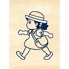 【日本BEVERLY】紙膠帶好夥伴 吉卜力木製印章 ‧ 龍貓/小梅