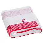 【日本HAYASHI】都會簡約條紋 純棉今治手巾 ‧ 紅