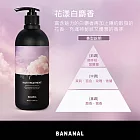 【BANANAL】韓國胺基酸香氛潤髮乳500ml- 花漾白麝香
