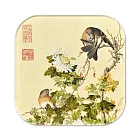 吸水方型杯墊 菊花【受託代銷】