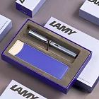 LAMY 鋼珠筆 / AL-STAR單入雙色筆套禮盒 限量 -aquatic冰霜藍