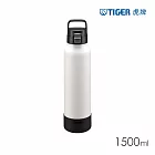 TIGER虎牌 抗菌加工大容量運動型不鏽鋼保冷瓶1.5L(MTA-B150) 鷲白色