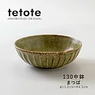 【Minoru陶器】Tetote窯燒 陶瓷深盤13cm ‧ 橄綠
