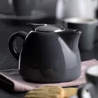 《Utopia》瓷製濾茶壺(灰450ml) | 泡茶 下午茶 茶具