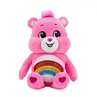 【正版授權】Care Bears 絨毛玩偶 9吋 閃亮版 娃娃/玩偶 愛心熊/彩虹熊 - 彩虹熊