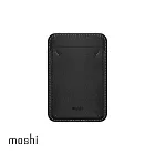 Moshi Magnetic Slim Wallet 磁吸卡套 (兼容MagSafe) 午夜黑