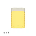 Moshi Magnetic Slim Wallet 磁吸卡套 (兼容MagSafe) 奶油黃