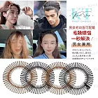 男女通用隱形髮箍 髮插 伸縮彈力髮帶碎髮神器 整理瀏海固定頭髮-黑+咖超值4入 Kiret 黑+咖