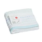 【日本HAYASHI】大阪泉州 柔軟親膚純棉手巾 ‧ 磚紋(綠)