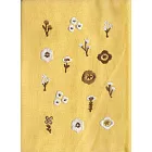 【日本Wa-Life】HONTOWATASHI 刺繡布書套/書衣(文庫本尺寸) ‧ 小花