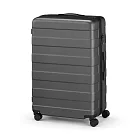 【MUJI 無印良品】四輪硬殼止滑拉桿箱105L 灰色