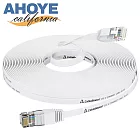 【AHOYE】CAT6扁平乙太網路線 1Gbps/1000Mbps 10M (NAS伺服器)