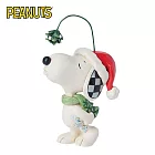 【正版授權】Enesco 迷你史努比 聖誕帽 塑像 公仔/精品雕塑 Snoopy/PEANUTS