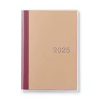 【MUJI 無印良品】星期日開始月間筆記本/2024年12月開始/B6