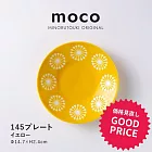 【minoru陶器】Moco煙花 陶瓷淺盤15cm ‧ 茉莉黃