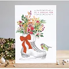 【LOUISE TILER】MUM CHRISTMAS SKATES 聖誕卡 #CF003