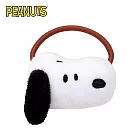 【日本正版授權】史努比 絨毛造型髮圈 髮束/髮飾 奧拉夫/安迪 Snoopy/PEANUTS - 史努比