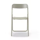 【MUJI 無印良品】鋼製可折疊木製座椅 暖灰