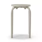 【MUJI 無印良品】鋼製可堆疊椅凳 暖灰