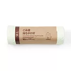 【MUJI 無印良品】垃圾袋/附提把/14L用長500x寬300x厚0.022 mm、20入