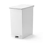 【MUJI 無印良品】PP垃圾桶/腳踏式/大/40-45L袋用約寬26x深42.8x高50cm(上蓋開啟時:高61.5cm)