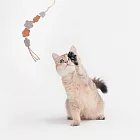 【MUJI 無印良品】【網購限定】貓用玩具/逗貓棒/花/小