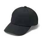 【MUJI 無印良品】透氣撥水加工附防水膠條棒球帽55-59cm 黑色
