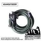 ADAMOUTDOOR｜戶外延長3PIN 動力線  / 軍用綠