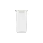 【MUJI 無印良品】附扣透明保存容器/1.66L約長139x寬104x高238mm