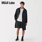【MUJI 無印良品】MUJI Labo男撥水加工尼龍工作短褲 S 黑色