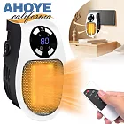 【AHOYE】液晶定時壁掛無線遙控暖風機 (電暖器 掛暖機 加熱器 暖氣機 )