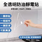 【美好家 Mehome】廚房防油靜電貼 防污壁貼  透明(40cm*長3M) 2捲