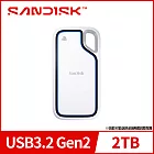 SanDisk E62P 2TB 行動固態硬碟(官方唯一授權認證) 公司貨